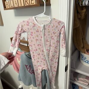 Pink silly goose onesie